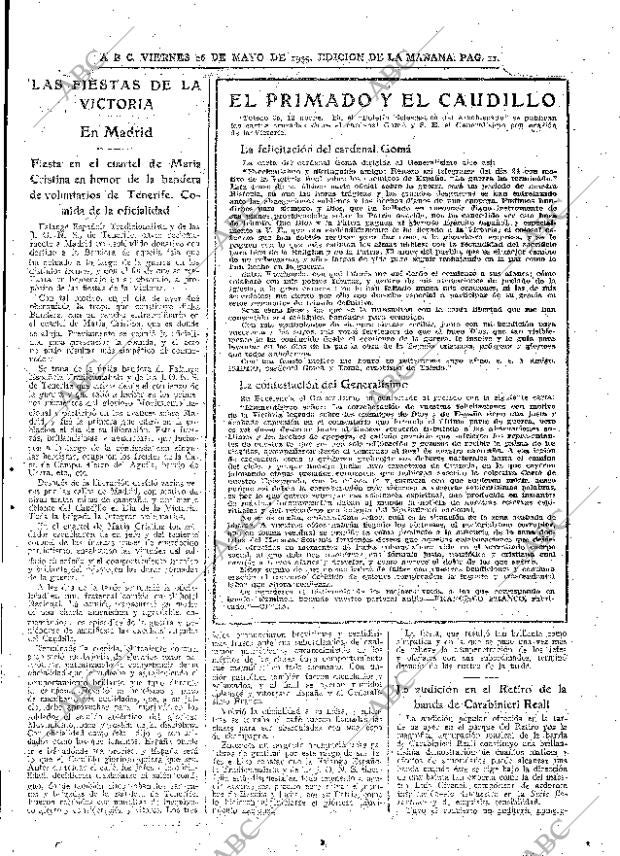 ABC MADRID 26-05-1939 página 11