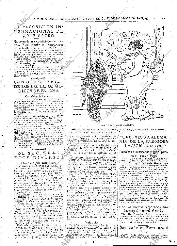ABC MADRID 26-05-1939 página 15