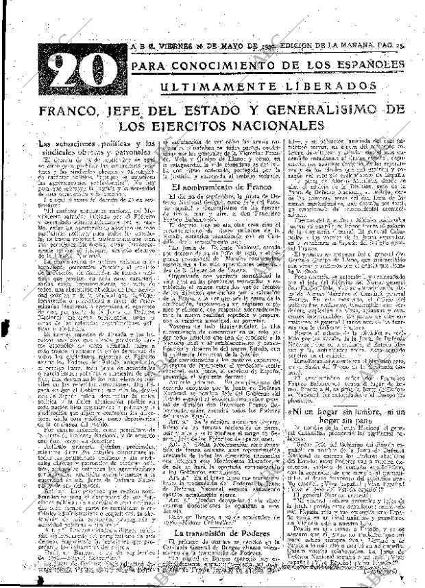 ABC MADRID 26-05-1939 página 25