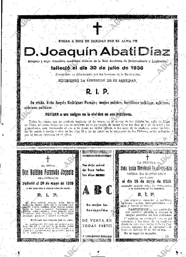 ABC MADRID 27-05-1939 página 19