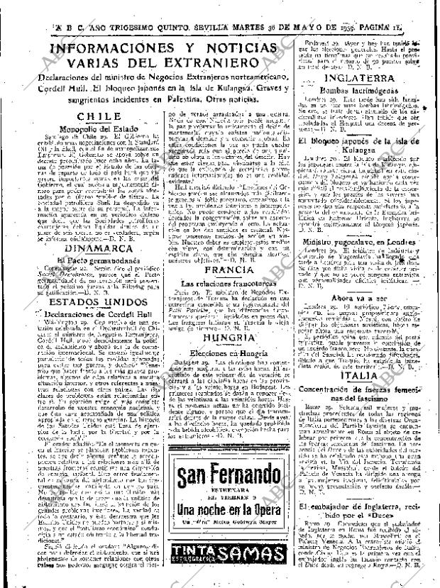 ABC SEVILLA 30-05-1939 página 11