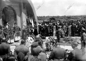 Celebración de la santa misa homenaje A los Caídos Italianos