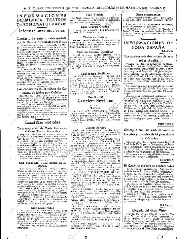 ABC SEVILLA 31-05-1939 página 17