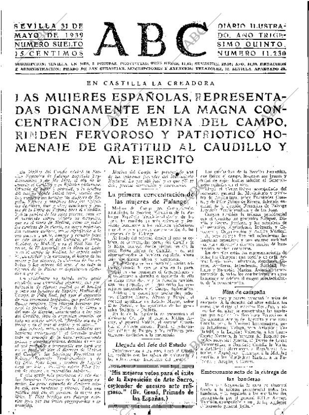 ABC SEVILLA 31-05-1939 página 7