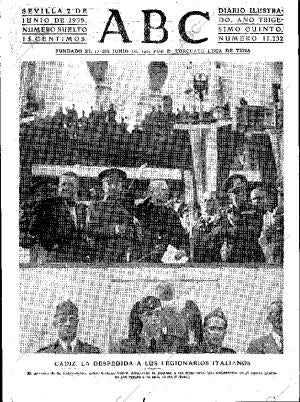 ABC SEVILLA 02-06-1939 página 1