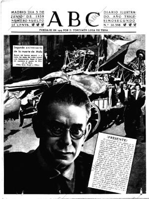 ABC MADRID 03-06-1939 página 1