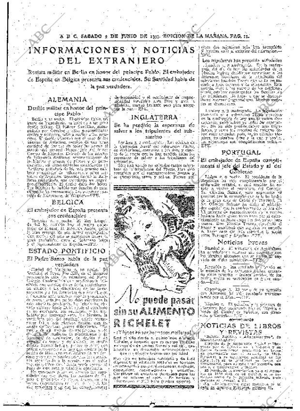 ABC MADRID 03-06-1939 página 11