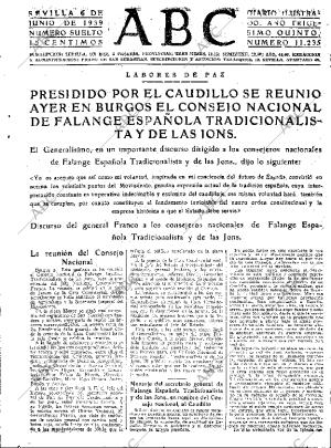 ABC SEVILLA 06-06-1939 página 5