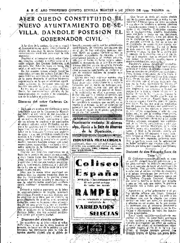 ABC SEVILLA 06-06-1939 página 9