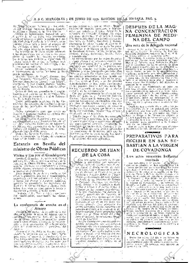 ABC MADRID 07-06-1939 página 9