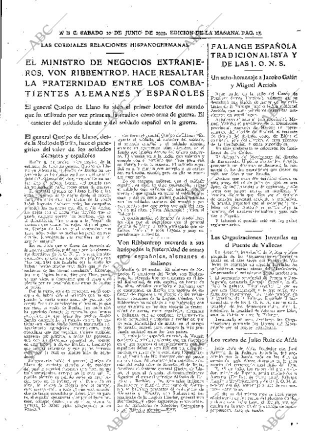 ABC MADRID 10-06-1939 página 13