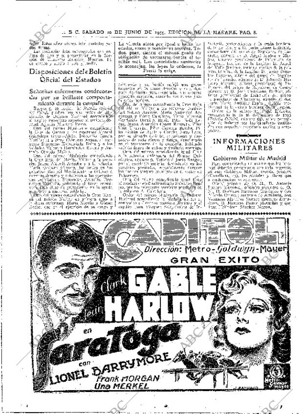 ABC MADRID 10-06-1939 página 8