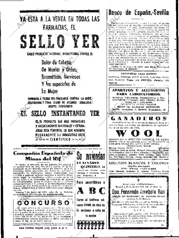 ABC SEVILLA 11-06-1939 página 16