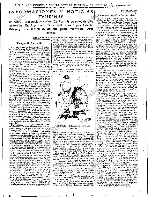 ABC SEVILLA 13-06-1939 página 15