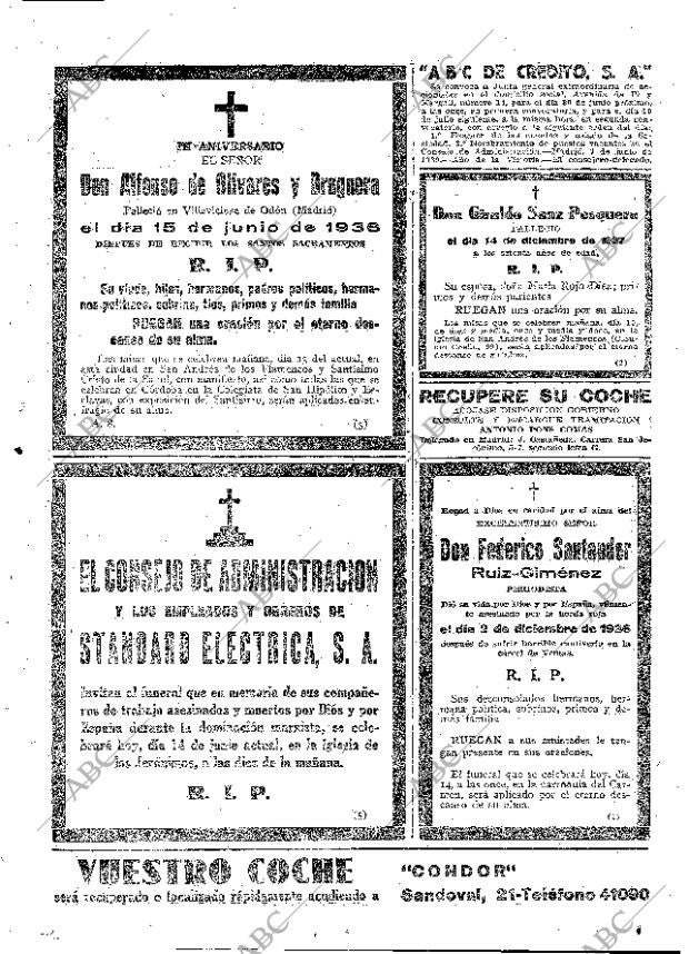 ABC MADRID 14-06-1939 página 25