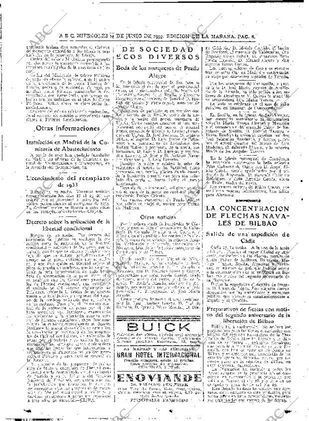 ABC MADRID 14-06-1939 página 8