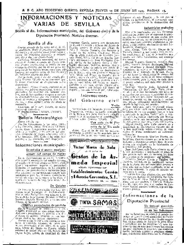 ABC SEVILLA 15-06-1939 página 11