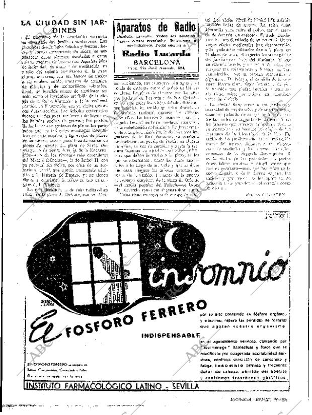 ABC SEVILLA 15-06-1939 página 6