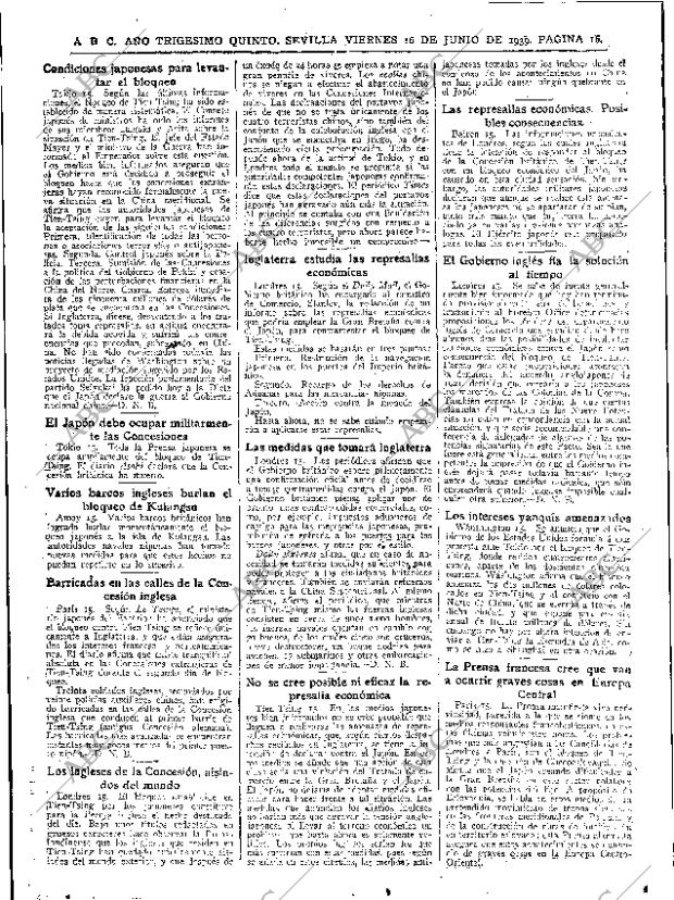 ABC SEVILLA 16-06-1939 página 14