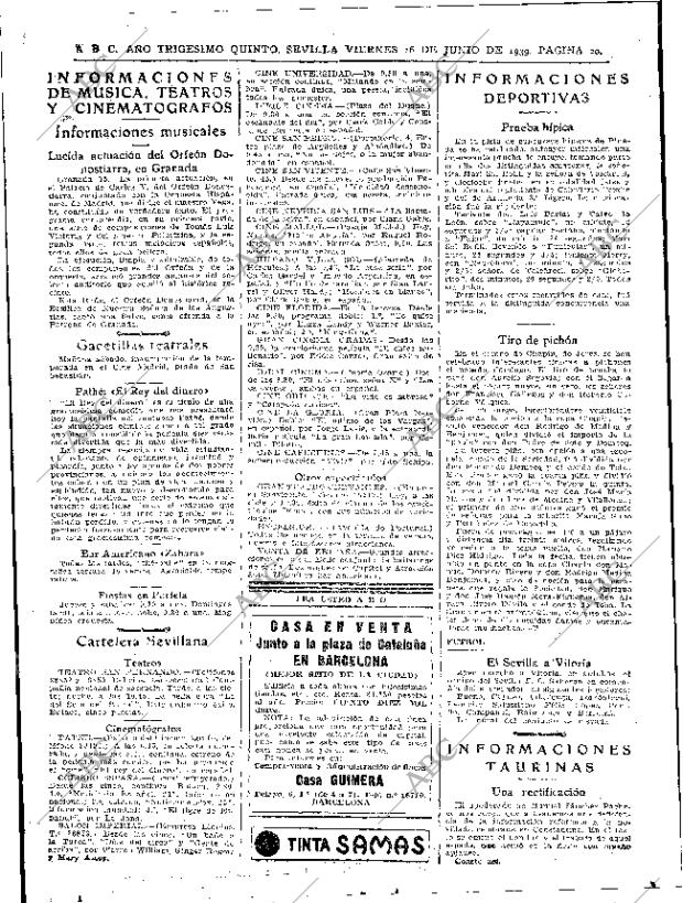 ABC SEVILLA 16-06-1939 página 18