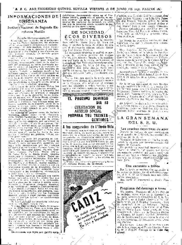 ABC SEVILLA 16-06-1939 página 8