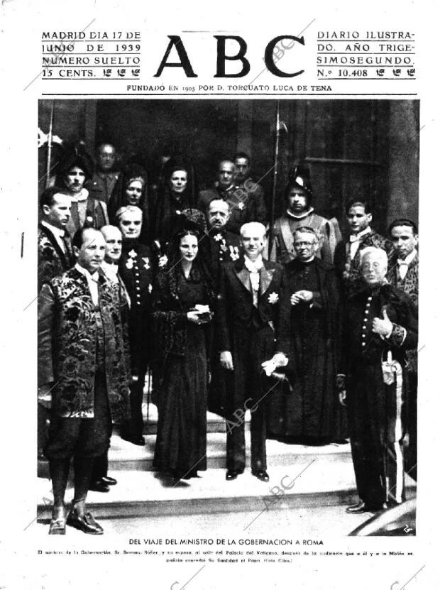 ABC MADRID 17-06-1939 página 1