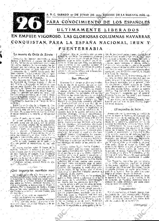 ABC MADRID 17-06-1939 página 27