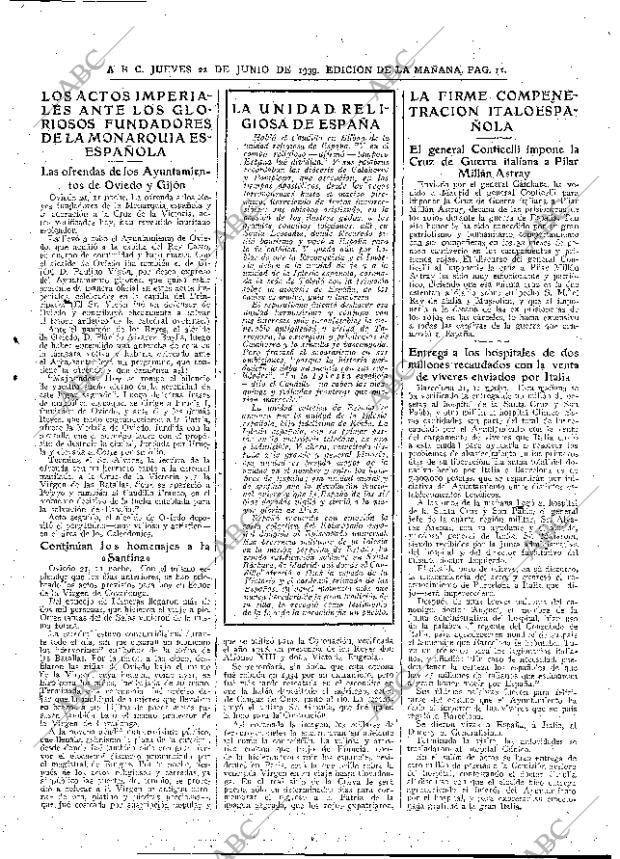 ABC MADRID 21-06-1939 página 11