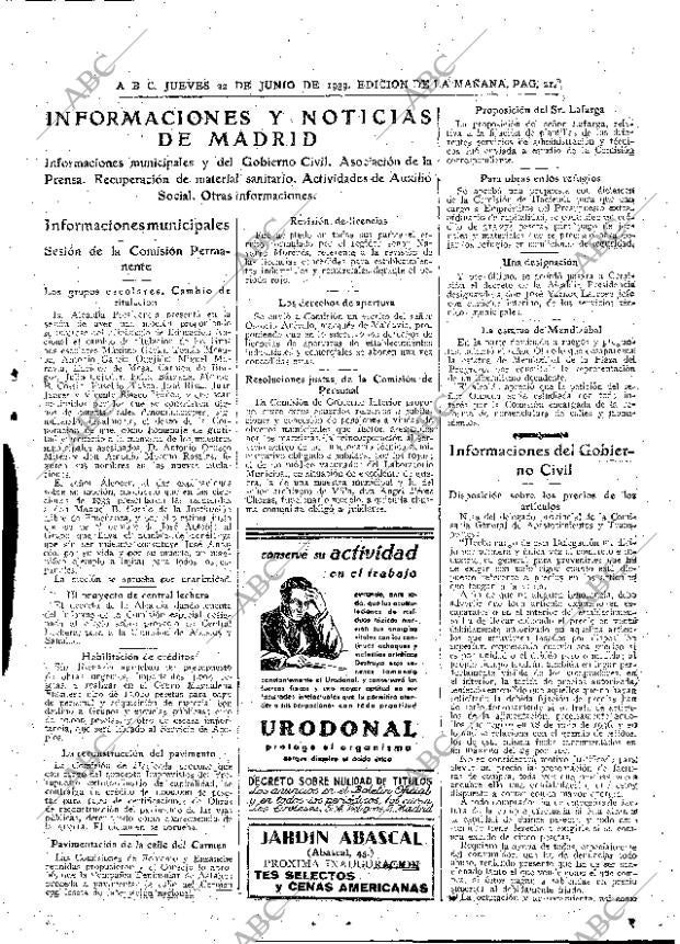 ABC MADRID 21-06-1939 página 21