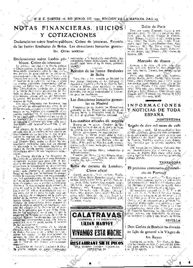 ABC MADRID 21-06-1939 página 23