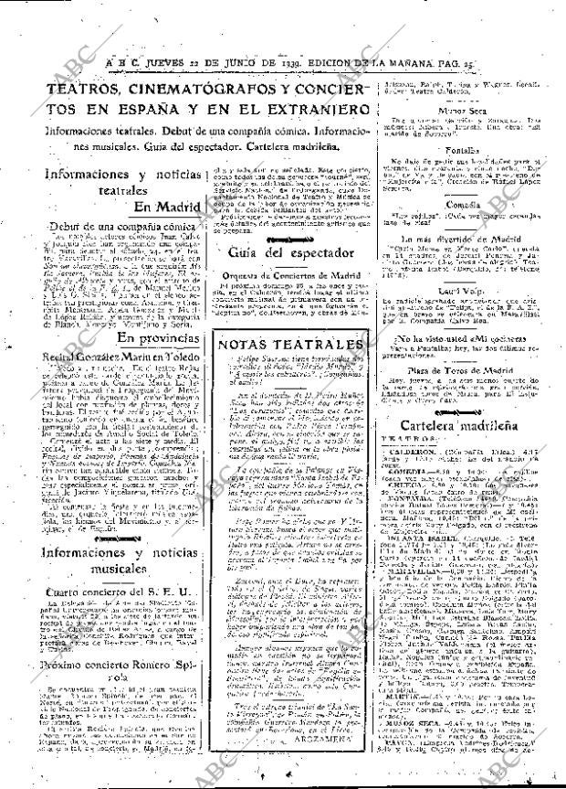 ABC MADRID 21-06-1939 página 25