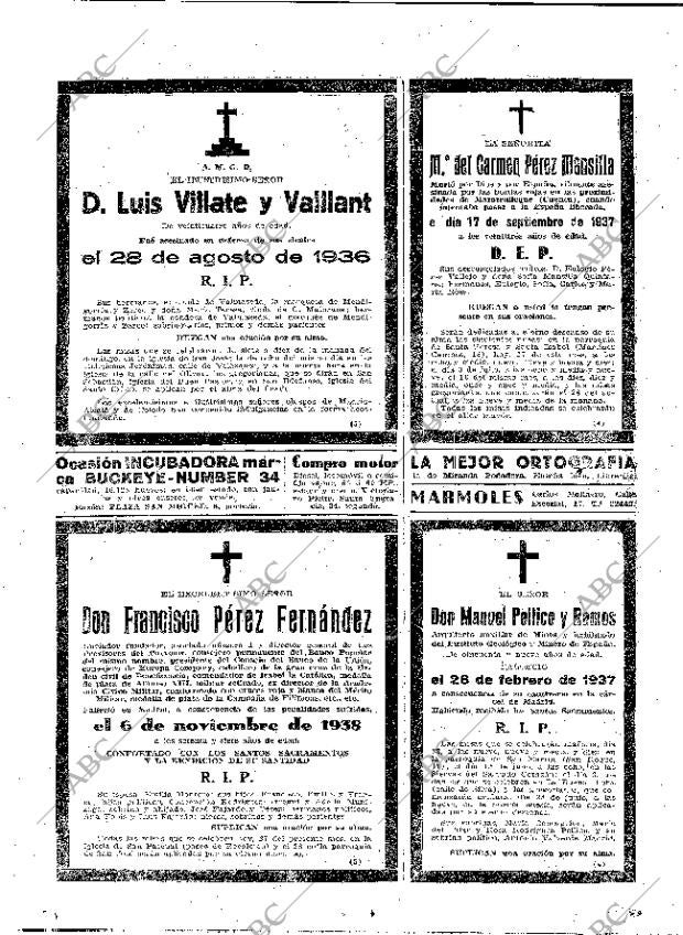 ABC MADRID 27-06-1939 página 22