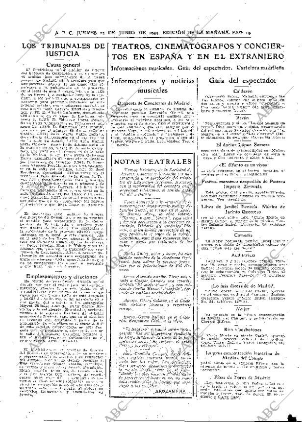 ABC MADRID 29-06-1939 página 19