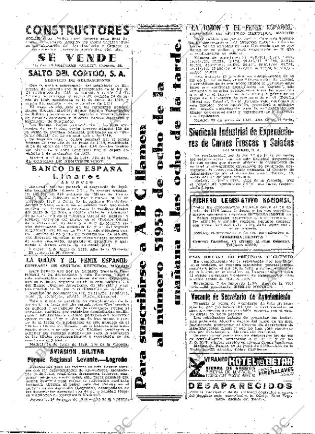 ABC MADRID 30-06-1939 página 26