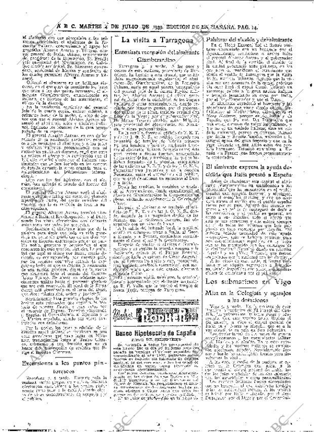 ABC MADRID 04-07-1939 página 14