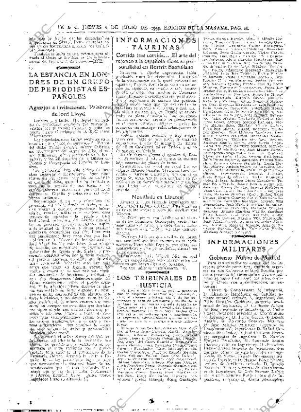 ABC MADRID 06-07-1939 página 18