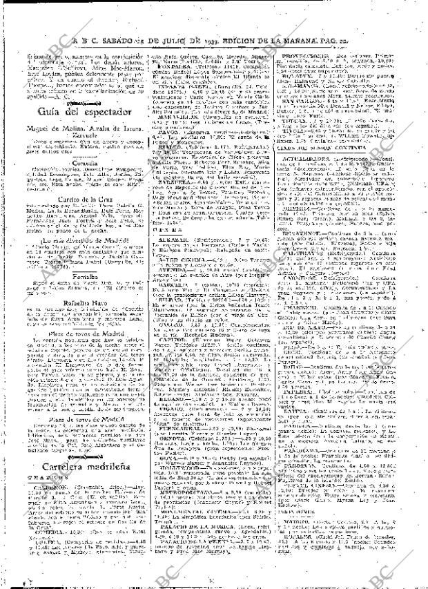 ABC MADRID 15-07-1939 página 22