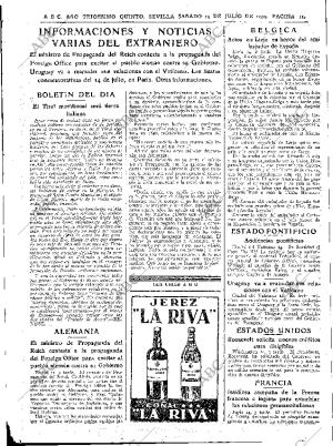 ABC SEVILLA 15-07-1939 página 11