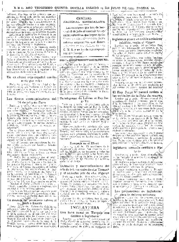 ABC SEVILLA 15-07-1939 página 12