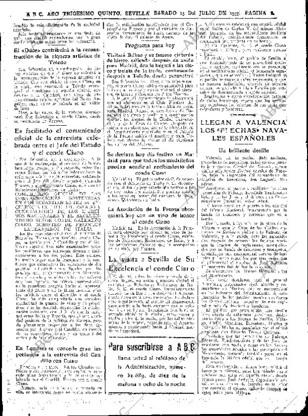 ABC SEVILLA 15-07-1939 página 8