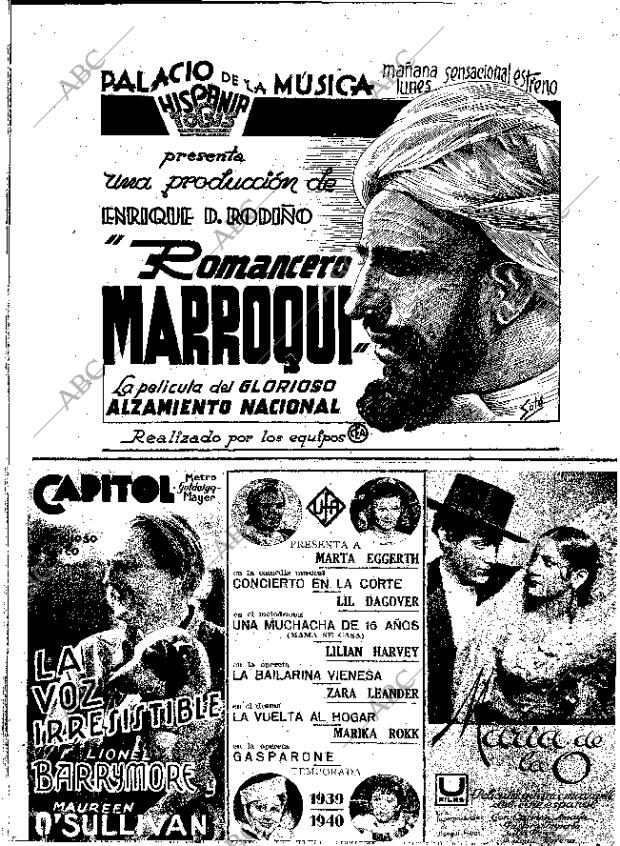 ABC MADRID 16-07-1939 página 16