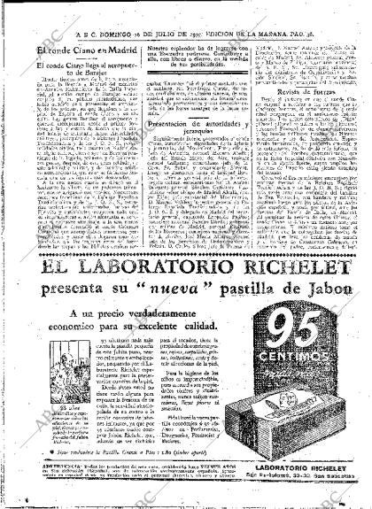 ABC MADRID 16-07-1939