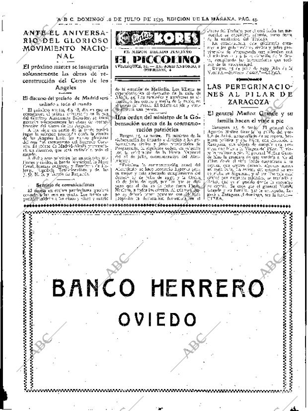 ABC SEVILLA 16-07-1939 página 39