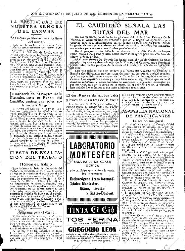 ABC SEVILLA 16-07-1939 página 43