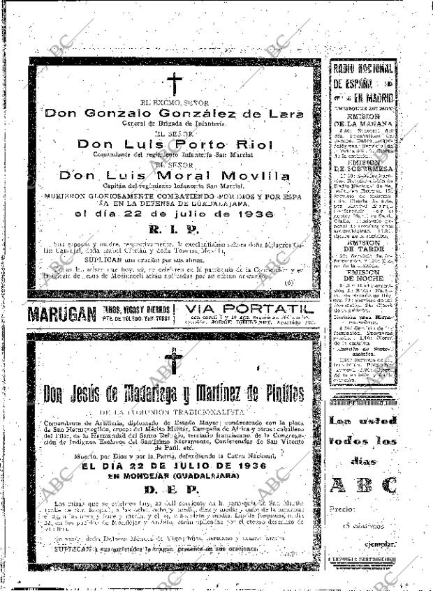 ABC MADRID 22-07-1939 página 22