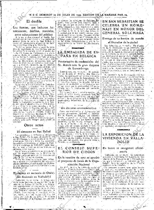 ABC MADRID 23-07-1939 página 10