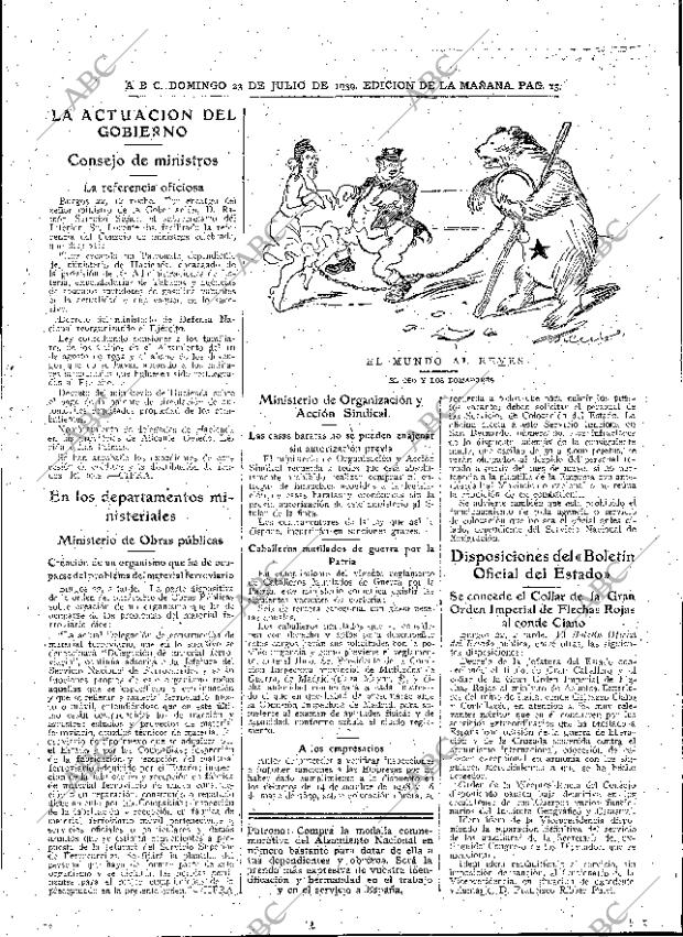 ABC MADRID 23-07-1939 página 13