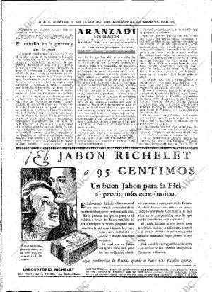 ABC MADRID 25-07-1939 página 10
