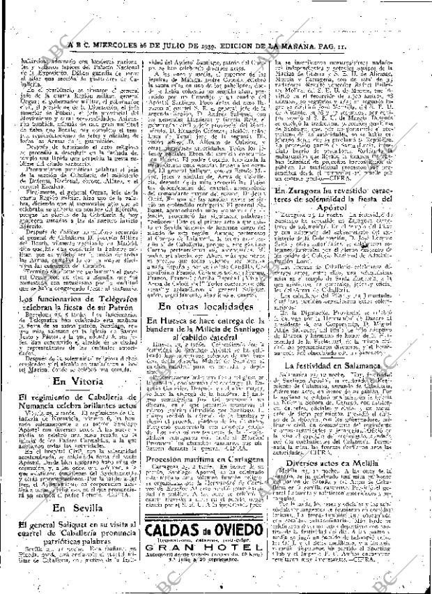 ABC MADRID 26-07-1939 página 11