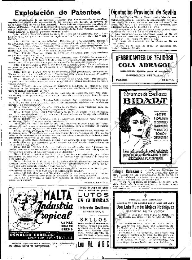 ABC SEVILLA 28-07-1939 página 2